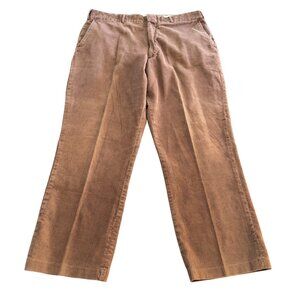 Vintage Haband's Stag Hill Men's Corduroy Pants Brown Cotton, Size 38